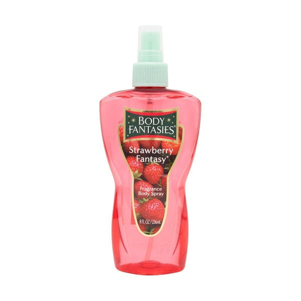 BODY FANTASY Strawberry Body Splash Spray 236 ml