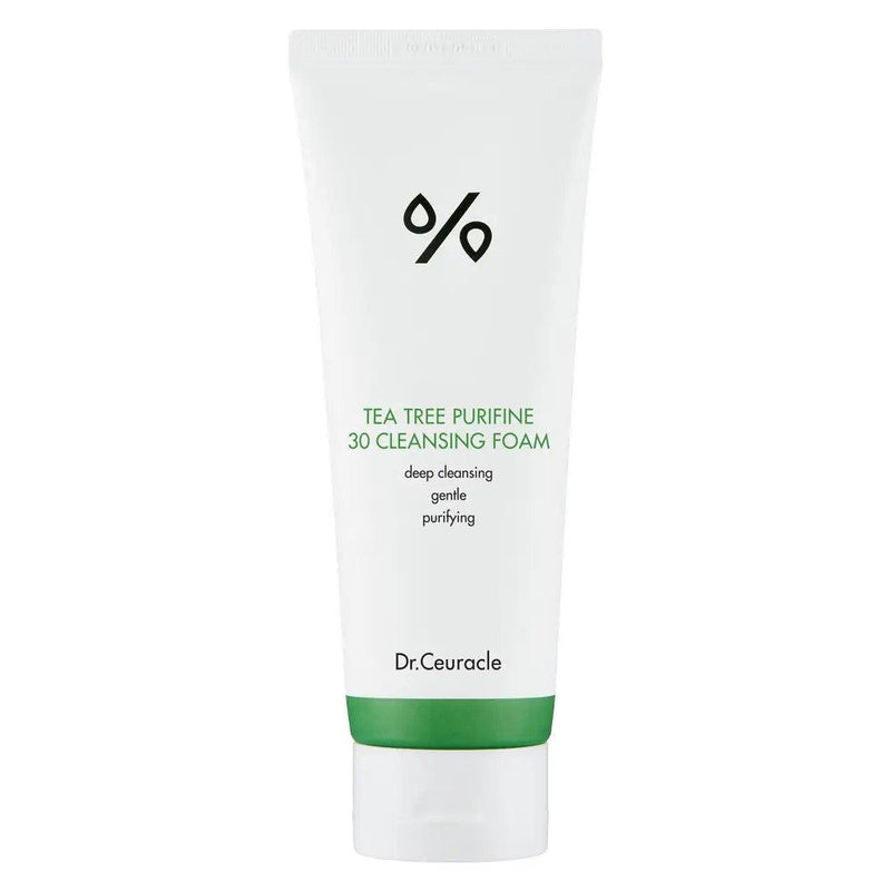 Dr. Ceuracle Tea Tree Purifine 30 Cleansing Foam Gel-to-Foam Tea Tree Cleanser