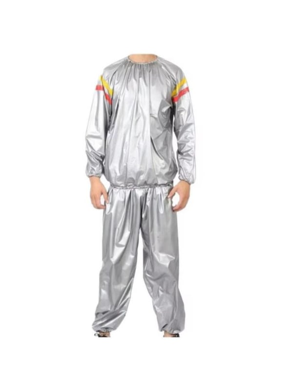 Spa System Thermal Sauna Suit Two-Piece Set, Jacket and Pants, Size S