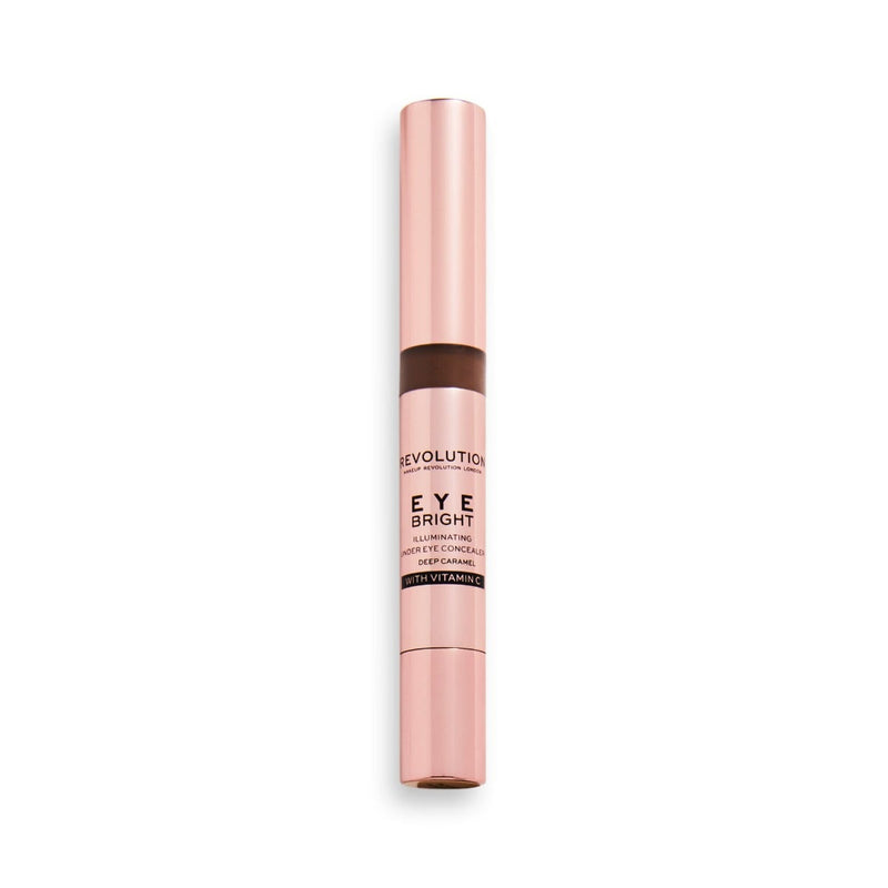 Revolution Eye Bright Illuminating Under Eye Concealer Creamy Finish Deep Caramel