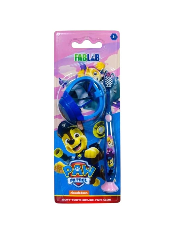 Fab Lab Paw Patrol Kids Toothbrush with Wristwatch Soft Bristles Assorted Colors