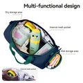Nohoo Kids Duffle Bag Dino Blue 14L Water-Resistant 900D Oxford Fabric