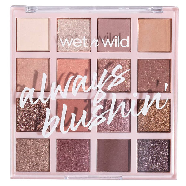 Wet n Wild Always Blush Palette Matte & Shimmer Mineral Pigments Vitamin E