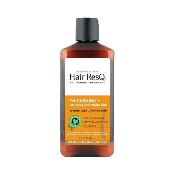 Petal Fresh Hair Resq Thickening Conditioner for Dry Hair with Biotin, Argan Oil & Shea Butter 355ml