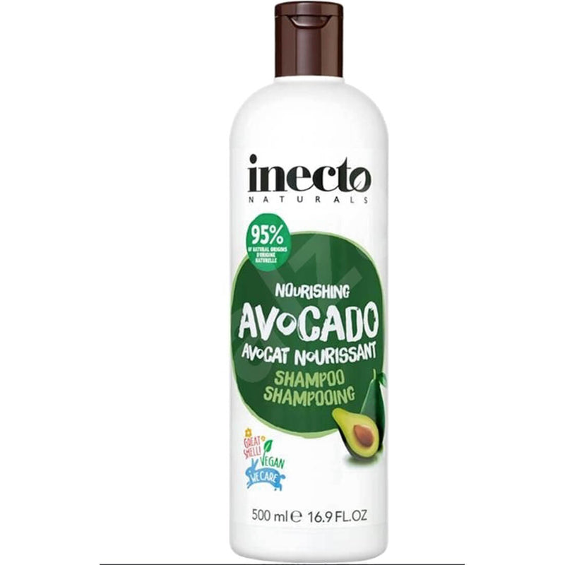 Inecto Naturals Avocado Shampoo with Organic Avocado Oil 500ml