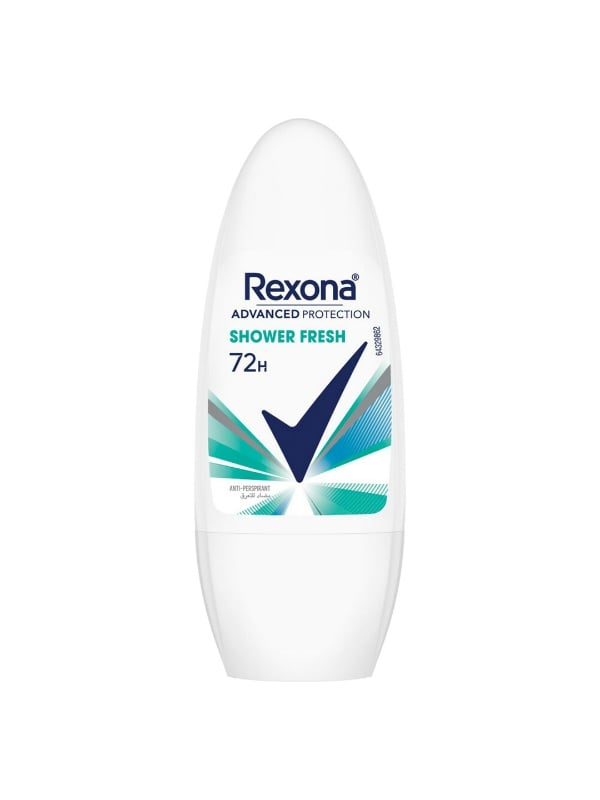 Rexona Shower Fresh Roll-On Deodorant Alcohol-Free Fresh Scent 50ml