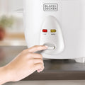 Black & Decker Automatic Rice Cooker with Nonstick Bowl and Steaming Tray