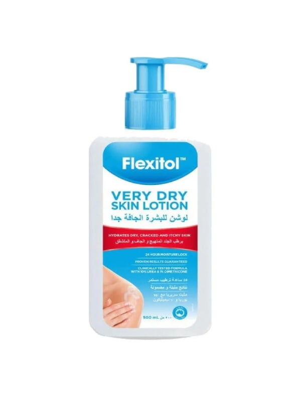 Flexitol Lotion for Very Dry Skin Moisturizing Formula 10% Urea 500ml