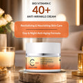 Eveline C Sensation Revitalizing Face Cream, Vitamin C, Bakuchiol, Day & Night, 50ml