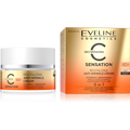 Eveline C Sensation Revitalizing Face Cream, Vitamin C, Bakuchiol, Day & Night, 50ml