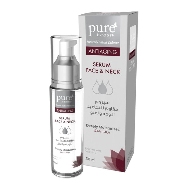 Purebeauty Antiaging Face and Neck Serum Hydrating Formula 50ml