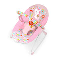 Bright Starts Fancy Fantacy Vibrating Baby Bouncer, Pink Unicorn Theme