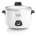 BLACK+DECKER Automatic Rice Cooker, Nonstick Removable Bowl, Keep Warm Function