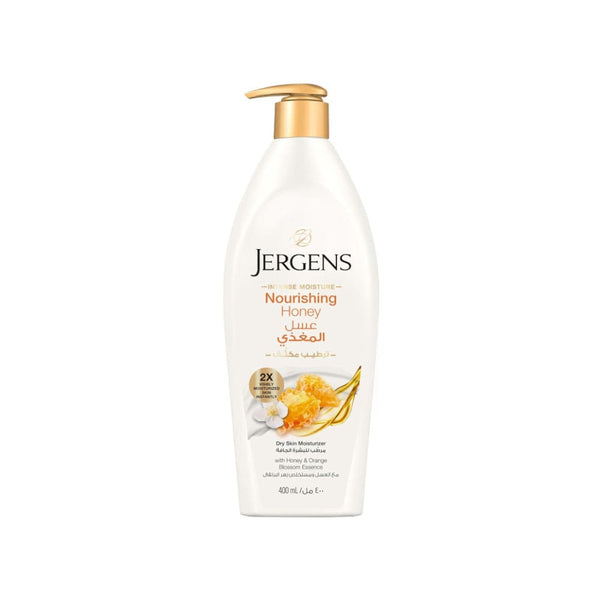 Jergens Nourishing Honey Moisturizer Lotion Orange Blossom Essence 400 ml