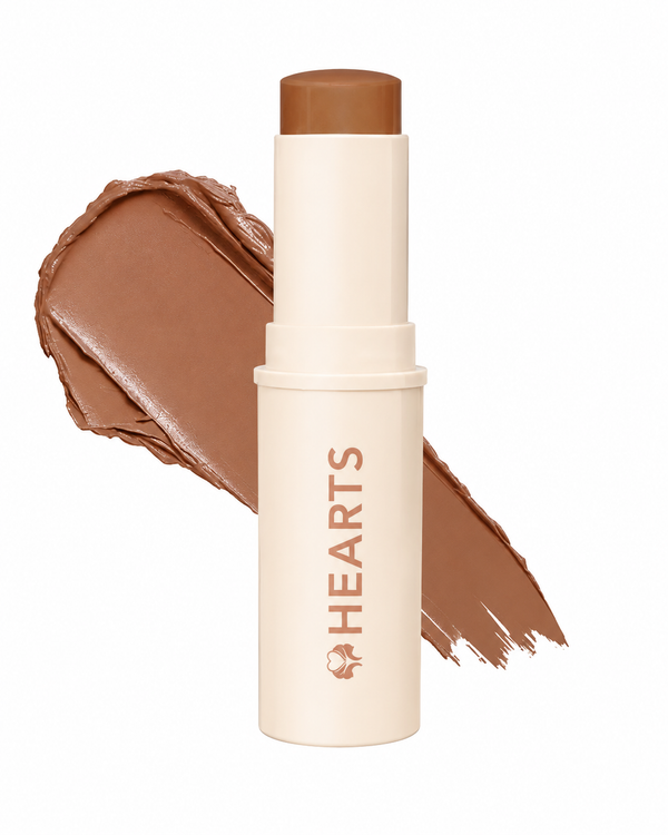 Hearts Creamy Contour Stick Medium Tan 01