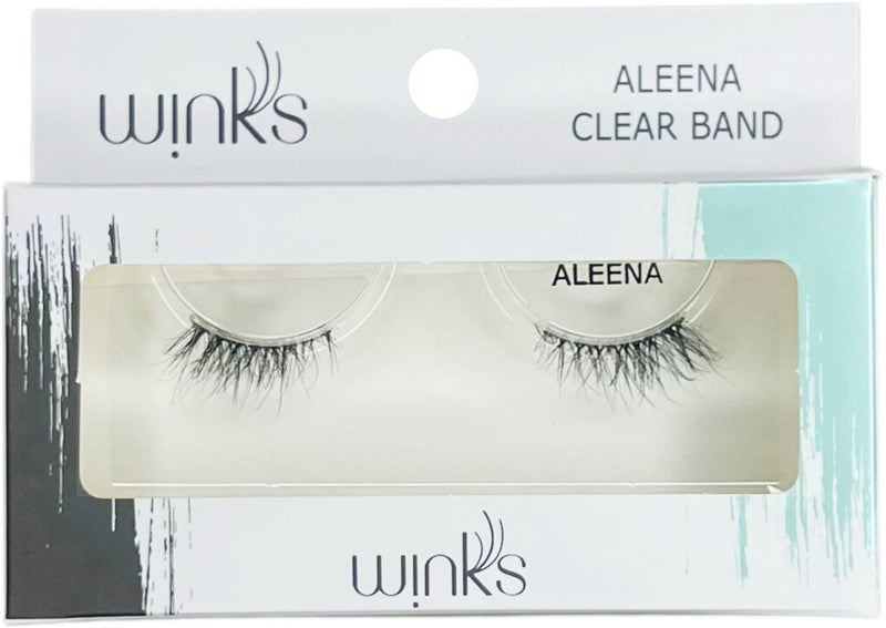 Winks Natural Faux Mink Eyelashes Aleena