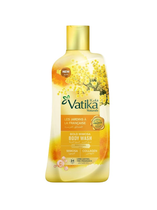 Vatika Bold Mimosa & Collagen Body Wash Vitamin C Floral Scent 500ml