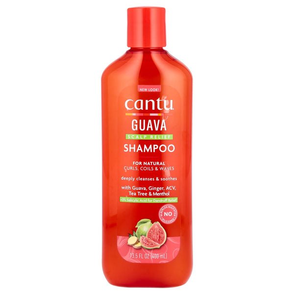 Cantu Guava Scalp Relief Shampoo Liquid Salicylic Acid Sensitive Scalp 400 ml