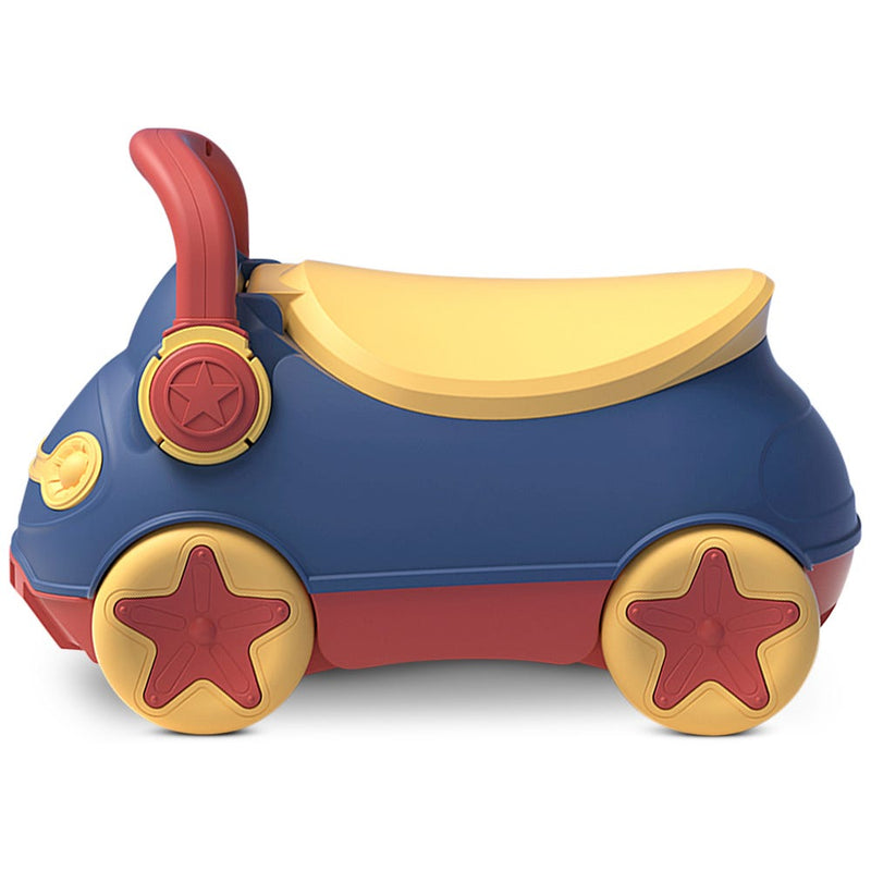 Eazy Kids Car Potty Seat for Toddlers, Blue, Removable Bowl