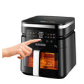Black+Decker AeroFry Digital Air Fryer with Viewing Window, 1800W, 7L