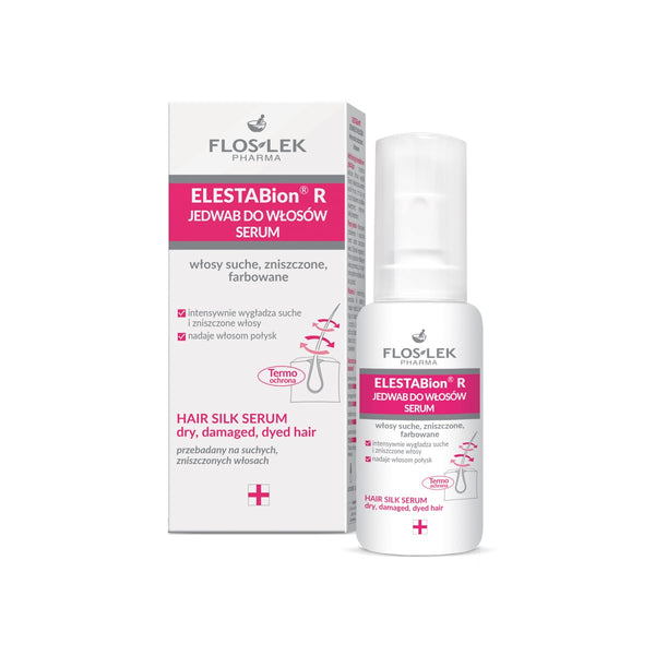 Floslek Elestabion R Hair Silk Serum Lightweight Smoothing Thermal Protection 30ml