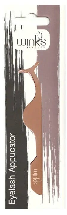 Winks Eyelash Applicator Tool for Wink Kit Lashes, Contoured Curve