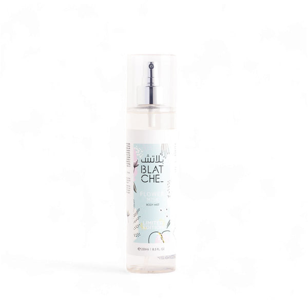 Blatch Misk Flower Body Mist Floral Rose Jasmine Iris Amber Vanilla Musk 250 ml