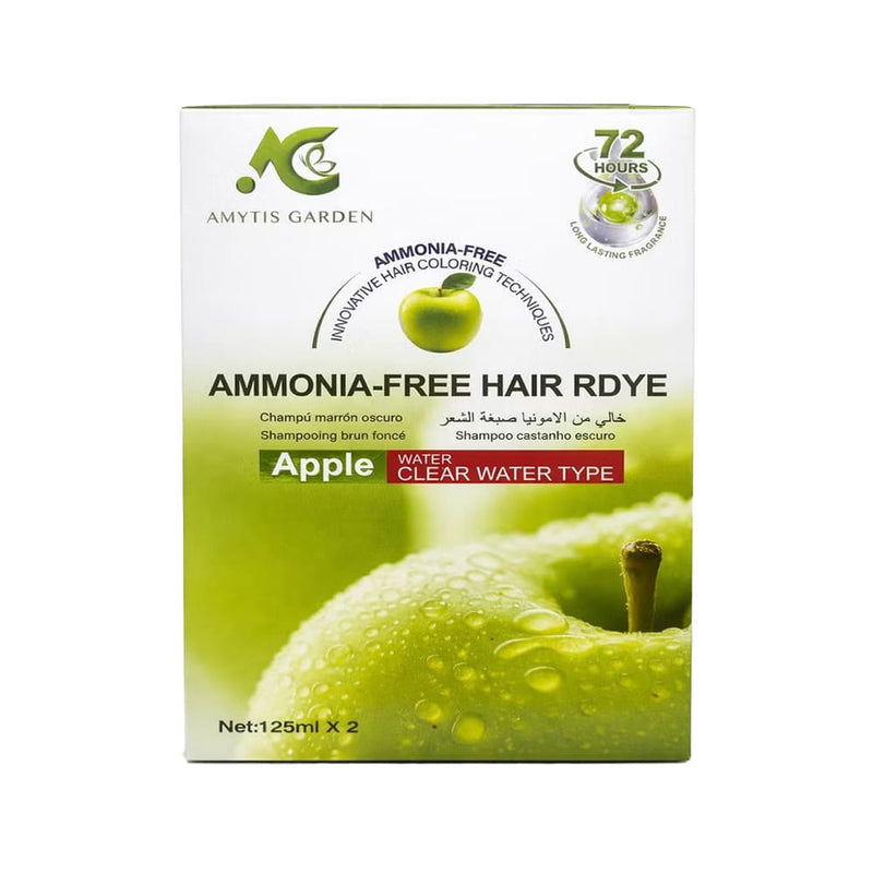 Amytis Garden Green Apple Hair Dye Black Gray Coverage