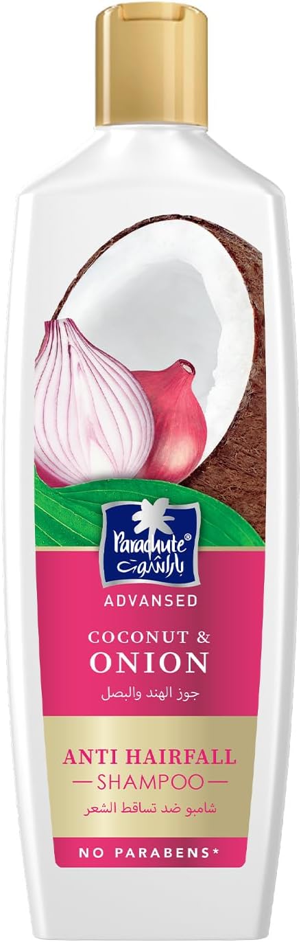 Parachute Advansed Coconut & Onion Shampoo Liquid Scalp Cleansing Care 340 ml