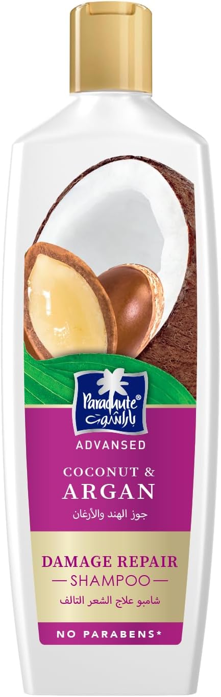 Parachute Advansed Coconut & Argan Shampoo Liquid Strengthening Care 340ml