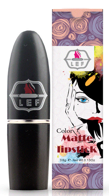 Lef Velvet Matte Lipstick 18 Long-Lasting Smooth Matte Color