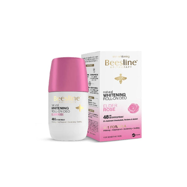 Beesline Natural Roll-On Deodorant Rose Scent Even-Tone Care 50 ml