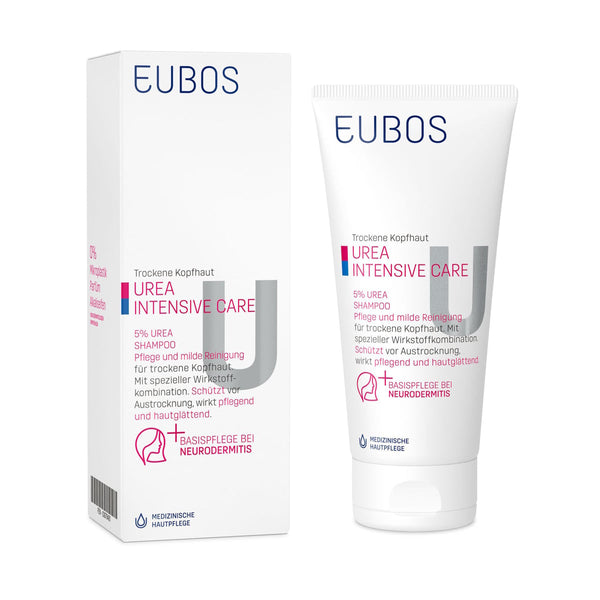 Eubos Intensive Care Shampoo 5% Urea Vitamin E Moisturizing 200 ml