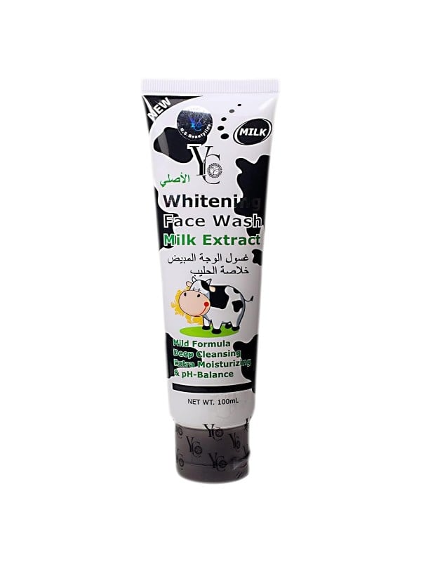 YC Milk Extract Brightening Facial Cleanser, Milky Face Wash, 100ml