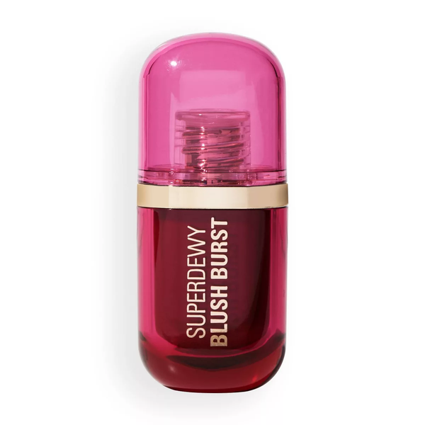 Revolution Superdewy Blush Burst Liquid Blush Long-Lasting Cherry Berry