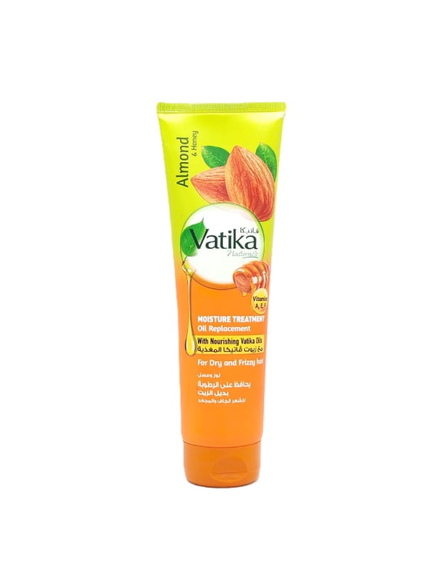 Vatika Almond & Honey Oil Replacement Hair Treatment, Lightweight Formula, 300ml
