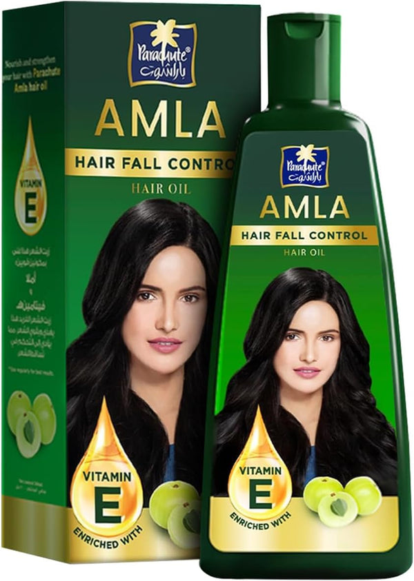 Parachute Amla Hair Oil Liquid with Amla, Vitamin E and Coconut Oil 500 ml