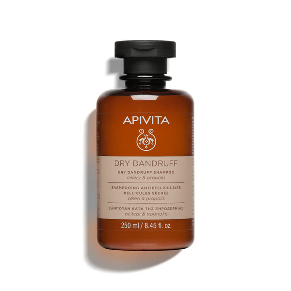 Apivita Anti-Dry Dandruff Shampoo White Willow Propolis Moisturizing Formula 250ml