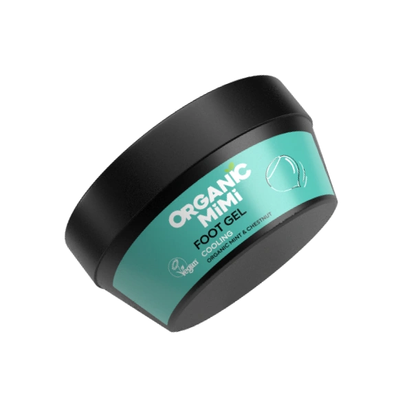 Organic Mimi Cooling Foot Gel Mint & Chestnut Extract 50ml
