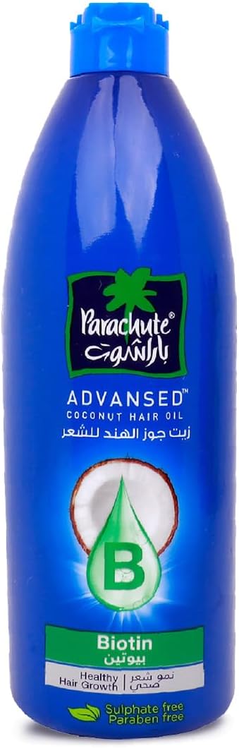 Parachute Advanced Coconut Hair Oil with Biotin, Liquid, 300 ml