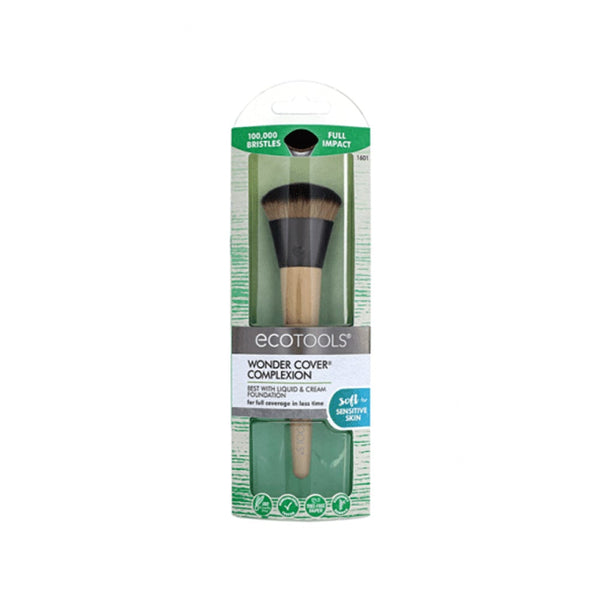 EcoTools Wonder Cover Complexion Brush, Full Coverage Foundation Brush, 1 Brush