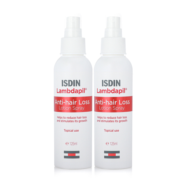 ISDIN Lambdapil Scalp Lotion Spray with Melatonin, Ginkgo Biloba and Biotin, 250 ml