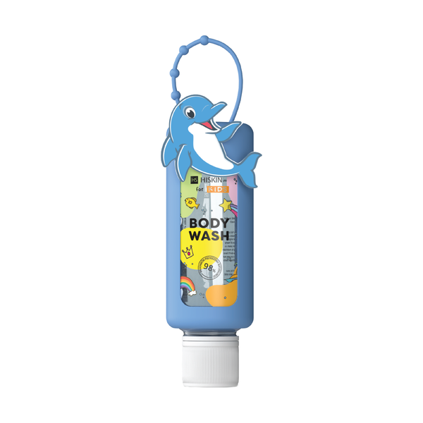 Hiskin Kids Body Wash Dolphin Aloe Vera Panthenol Glycerin 75ml