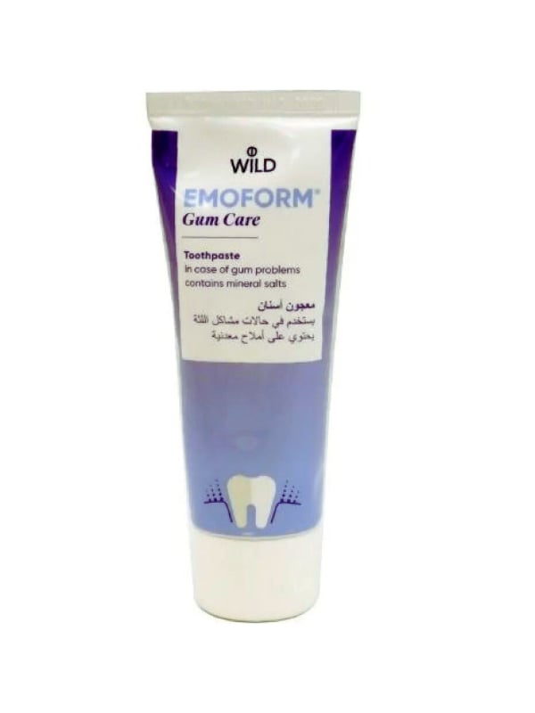 Wild Pharma Gum Care Toothpaste Mineral-Rich Formula Refreshing Flavor 75 ml