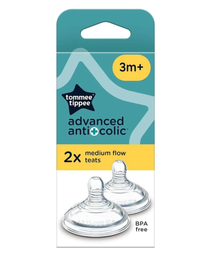 Tommee Tippee Advanced Anti-Colic Medium Flow Teats
