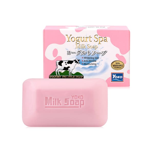 Yoko Milk Yogurt Soap Moisturizing Cleansing Bar 90 g
