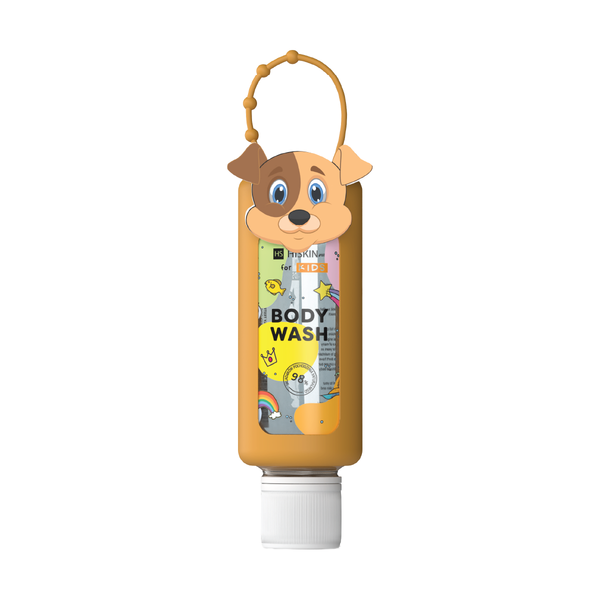 Hiskin Kids Body Wash Dog Foaming Aloe Vera Panthenol Glycerin 75ml