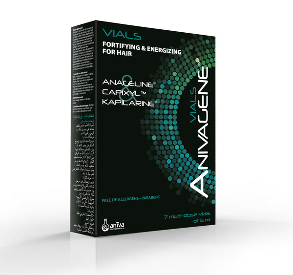 Anivagene Fortifying & Energizing Hair Loss Treatment Ampoules, 7 Ampoules