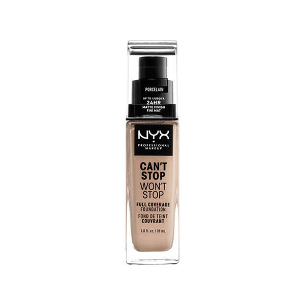 NYX Professional Makeup Full Coverage Foundation Matte Waterproof Porcelain 30 ml