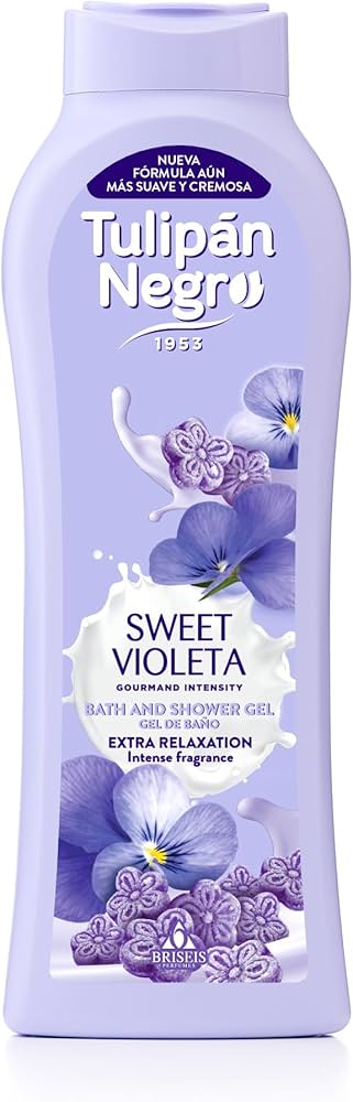 Tulipan Purple Candy Shower Gel Sweet Violet Fragrance